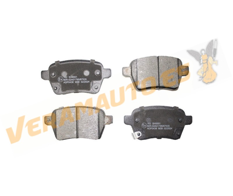 Pastillas de Freno ABAKUS FIAT 500L Tipo | Eje Trasero | Sistema de Frenos TRW | OEM 68211493AA