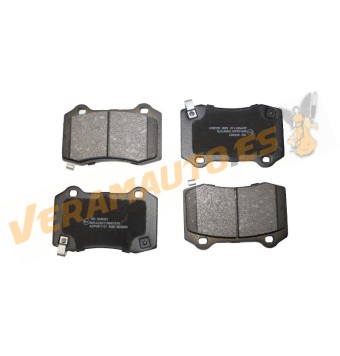 Brake Pads | Jeep Grand Cherokee | Chrysler 300C | Rear Axle | With Wear Warning Contact | OEM 1230725