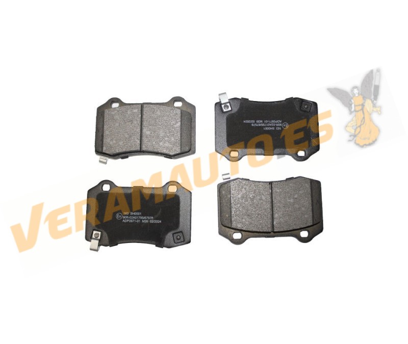 Brake Pads | Jeep Grand Cherokee | Chrysler 300C | Rear Axle | With Wear Warning Contact | OEM 1230725