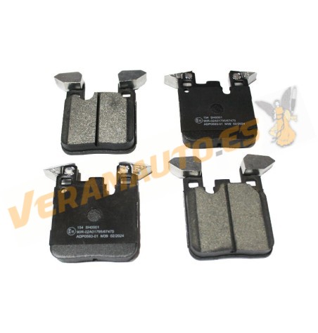 Abakus Brake Pads for BMW 1 | 2 | 3 | 4 Series | Rear Axle | Prepared for Wear Indicator | OE 34212284766