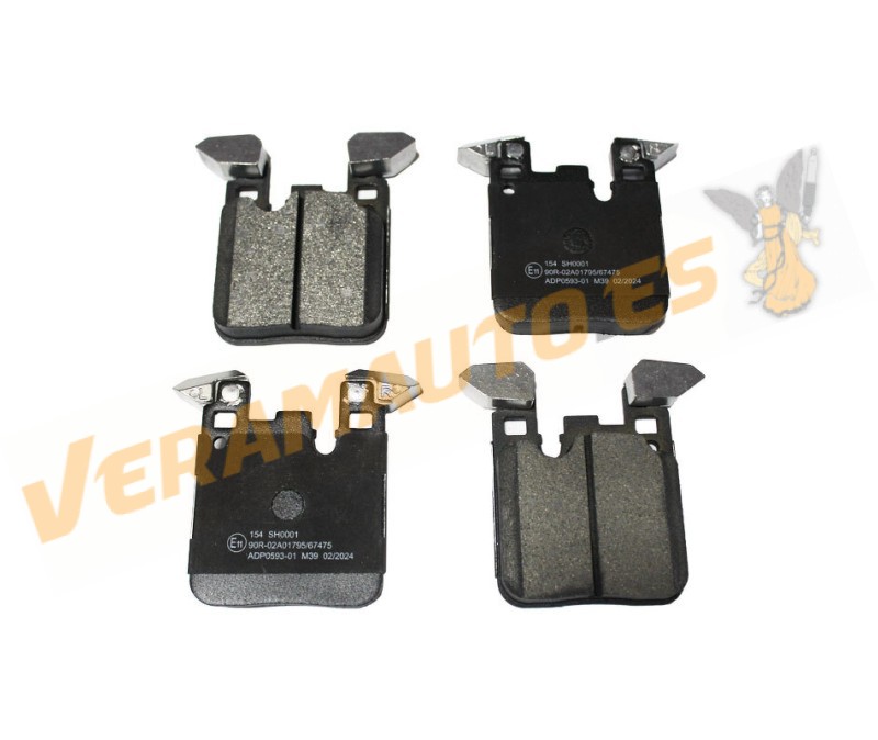 Pastillas de Freno Abakus BMW Serie 1 | 2 | 3 | 4 | Eje Trasero| Preparado para Indicador de Desgaste | OE 34212284766