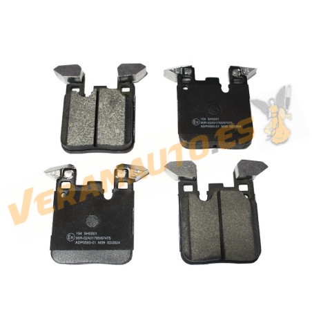 Abakus Brake Pads for BMW 1 | 2 | 3 | 4 Series | Rear Axle | Prepared for Wear Indicator | OE 34212284766