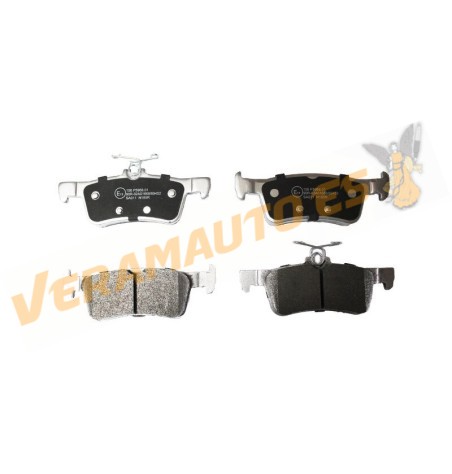 Rear Brake Pad Set for Peugeot 308 from 2013 to 2021 | Abakus | Similar OEM: 1611331480 | 1612910380 | 1619791480