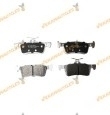 Rear Brake Pad Set for Peugeot 308 from 2013 to 2021 | Abakus | Similar OEM: 1611331480 | 1612910380 | 1619791480