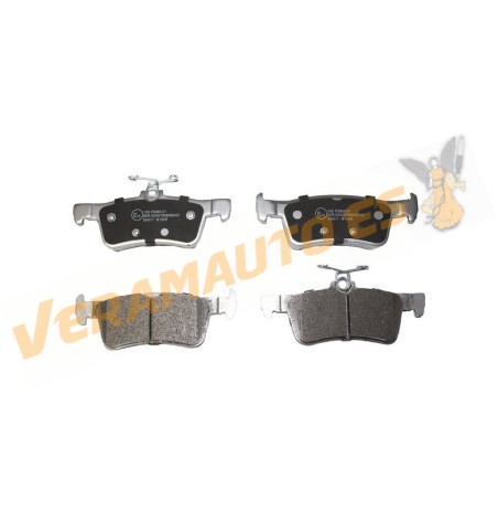 Rear Brake Pad Set for Peugeot 308 from 2013 to 2021 | Abakus | Similar OEM: 1611331480 | 1612910380 | 1619791480