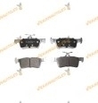 Rear Brake Pad Set for Peugeot 308 from 2013 to 2021 | Abakus | Similar OEM: 1611331480 | 1612910380 | 1619791480