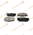 Brake Pads ABAKUS | KIA Sorento | Ssangyong Kyron Rodius | Rear Axle | Mando Brake System | OEM 4841321B10