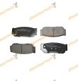 Brake Pads ABAKUS | KIA Sorento | Ssangyong Kyron Rodius | Rear Axle | Mando Brake System | OEM 4841321B10