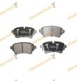 Brake Pads Audi A4 A5 A6 A7 A8 Q5 Q7 | Volkswagen Touareg | Rear | Prepared Wear Indicator | Abakus | OE 4N0698451