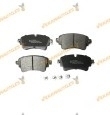 Brake Pads Audi A4 A5 A6 A7 A8 Q5 Q7 | Volkswagen Touareg | Rear | Prepared Wear Indicator | Abakus | OE 4N0698451