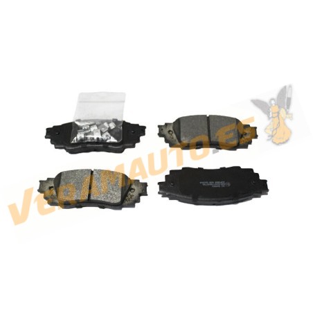 Brake Pads ABAKUS | Toyota C HR Rav4 Yaris Prius | Lexus | Rear Axle | Akebono Brake System | OEM 446633230