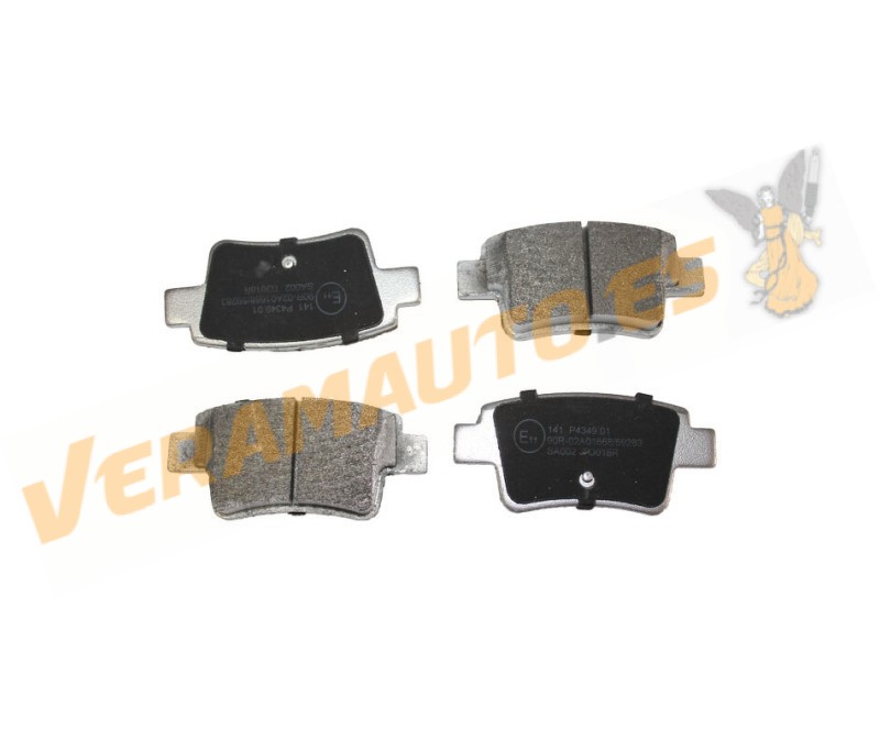 Pastillas de Freno ABAKUS | Opel Corsa D | FIAT Grande Punto | Eje Trasero | Sistema de Frenos Bosch | OEM 77363959