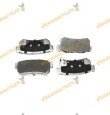 Brake Pads ABAKUS | Ssangyong | Hyundai | KIA | Rear Axle | Mando Brake System | OEM 4841308050