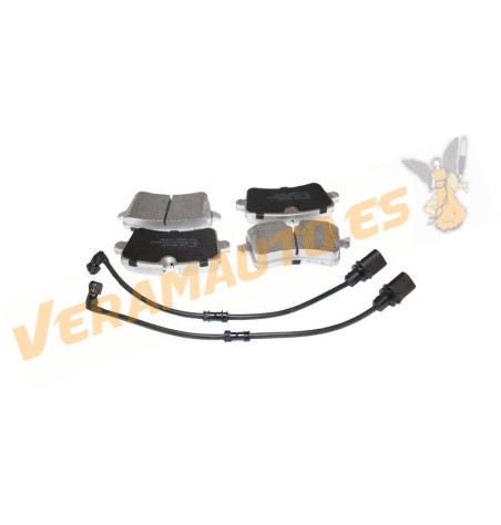 Pastillas de Freno ABAKUS | Audi A8 de 2009 a 2017 | Eje Trasero | Sistema de Frenos TRW | OEM 4H0698451C