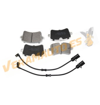 Brake Pads ABAKUS | Audi A8 from 2009 to 2017 | Rear Axle | TRW Brake System | OEM 4H0698451C