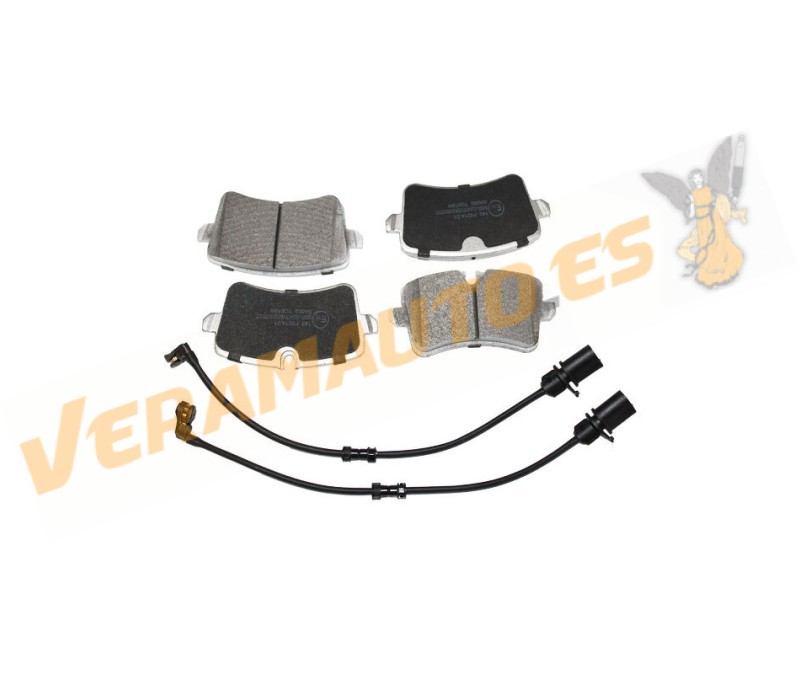 Brake Pads ABAKUS | Audi A8 from 2009 to 2017 | Rear Axle | TRW Brake System | OEM 4H0698451C