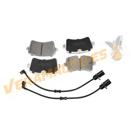 Pastillas de Freno ABAKUS | Audi A8 de 2009 a 2017 | Eje Trasero | Sistema de Frenos TRW | OEM 4H0698451C