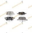 Brake Pads ABAKUS | FIAT 500L from 2012 to 2022 | Rear Axle | Lucas TRW Brake System | OEM 77366457
