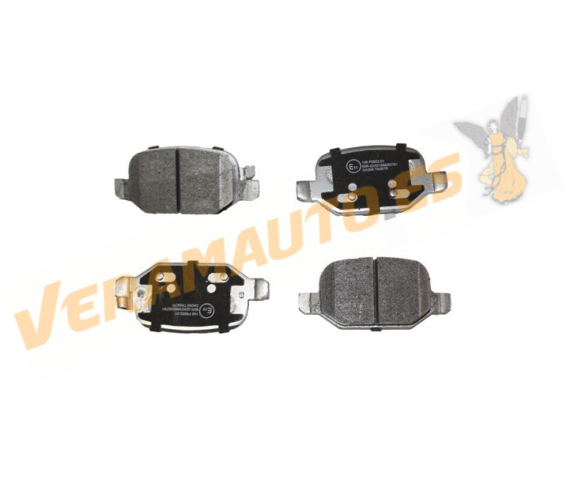 Brake Pads ABAKUS | FIAT 500L from 2012 to 2022 | Rear Axle | Lucas TRW Brake System | OEM 77366457