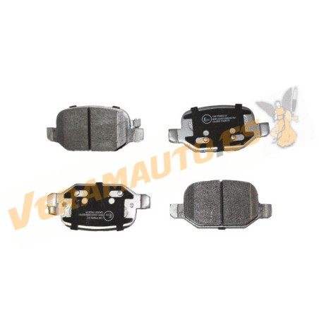 Brake Pads ABAKUS | FIAT 500L from 2012 to 2022 | Rear Axle | Lucas TRW Brake System | OEM 77366457