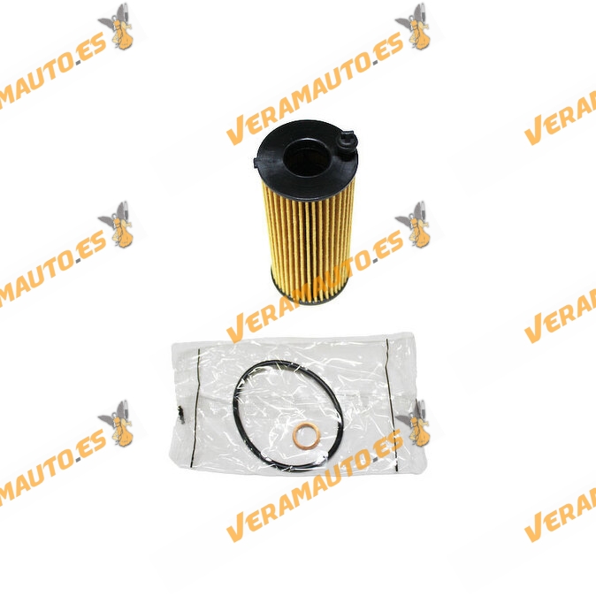Filtro de Aceite SRLine BMW 1 | 2 | 3 | 4 | 5 | 6 | 7 | X3 | X4 | X5 | Z4 | OE 11428575211 | 04152WAA01 | 8575211