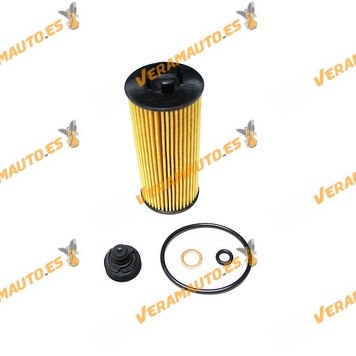 Filtro de Aceite SRLine BMW 2 F45 U06 F46 i8 (I12|I15) X1 X2 | Mini F55 | F56 | F57 | F54 | F60 | U25 | OE Similar 11428575210