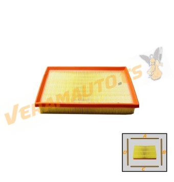 SRLine Air Filter Opel Agila A (H00) | Subaru Justy (JMA/G3X) | Suzuki Ignis (FH) | Wagon R+ (MM) |  4702969 | 13780F83E00