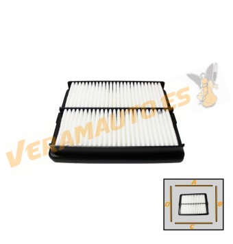 COOPERSFIAAM PA7933 Air Filter | SSANGYONG Korando (C300) | Tivoli since 2015 | Engines 1.5 1.6 | OE 2315035300
