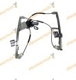 Volkswagen Polo 6N Window Regulator from 1994 to 2001, Front Left, 5-Door | Electric with 2-Pin Motor | OE 6N4837461