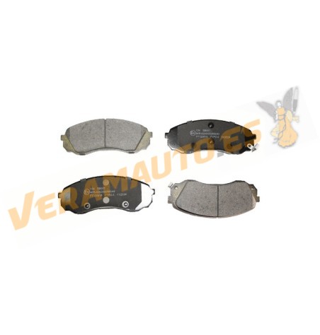 Brake Pads ABAKUS | Kia Carnival | Hyundai H-1 | Front Axle | Mando Brake System | OEM 581014HA50