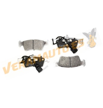 Pastillas de Freno ABAKUS | Volkswagen Touareg de 2002 a 2010 | Eje Trasero | Sistema de Frenos ATE | OEM 7L6698451