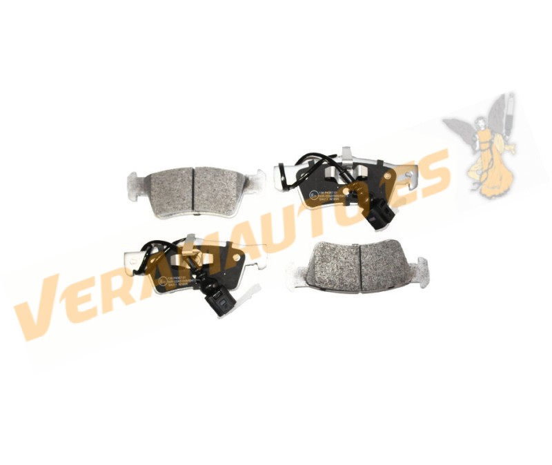 Brake Pads ABAKUS | Volkswagen Touareg from 2002 to 2010 | Rear Axle | ATE Brake System | OEM 7L6698451
