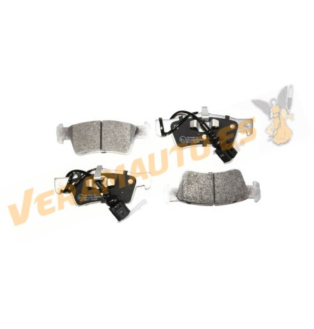 Brake Pads ABAKUS | Volkswagen Touareg from 2002 to 2010 | Rear Axle | ATE Brake System | OEM 7L6698451