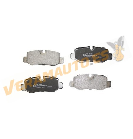 Brake Pads ABAKUS | Mercedes Vito V-Class W447 | Rear Axle | Brembo Brake System | OEM Similar to A4474200120
