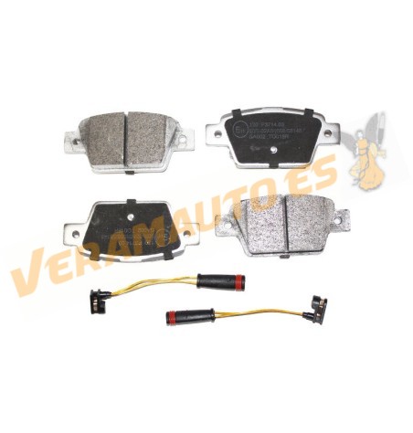 Brake Pads ABAKUS | FIAT Multipla Bravo | Lancia Delta | Rear Axle | Bosch Brake System | OEM 77365809