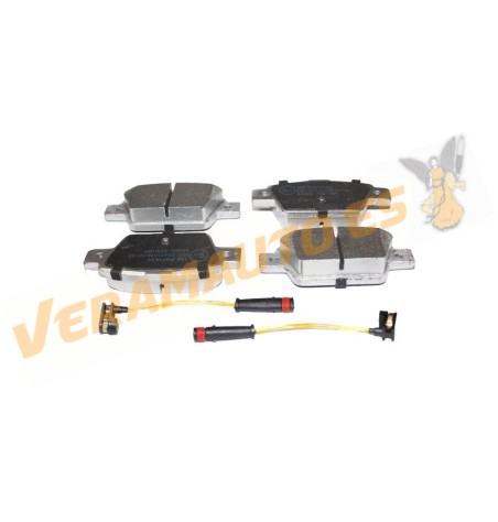 Brake Pads ABAKUS | FIAT Multipla Bravo | Lancia Delta | Rear Axle | Bosch Brake System | OEM 77365809