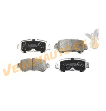 Pastillas de Freno ABAKUS | Mazda CX-3 CX-5 | Eje Trasero | Sistema de Frenos Akebono | OEM Similar a K0Y12648ZC