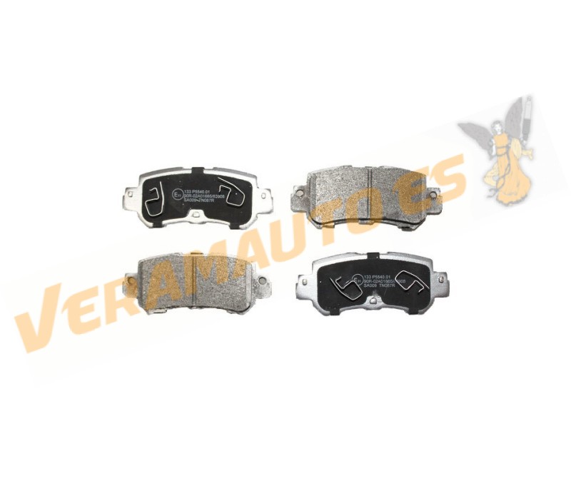 Brake Pads ABAKUS | Mazda CX-3 CX-5 | Rear Axle | Akebono Brake System | OEM Similar to K0Y12648ZC