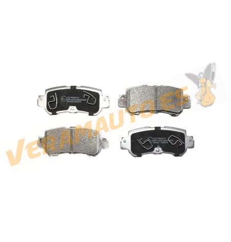 Brake Pads ABAKUS | Mazda CX-3 CX-5 | Rear Axle | Akebono Brake System | OEM Similar to K0Y12648ZC