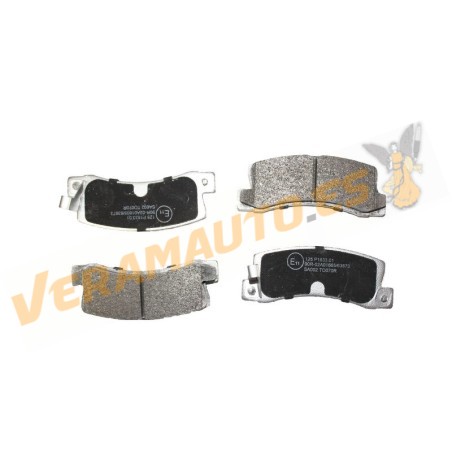 Brake Pads ABAKUS | Toyota Avensis Carina Celica Corolla | Rear Axle | Akebono Brake System | OEM 446648010