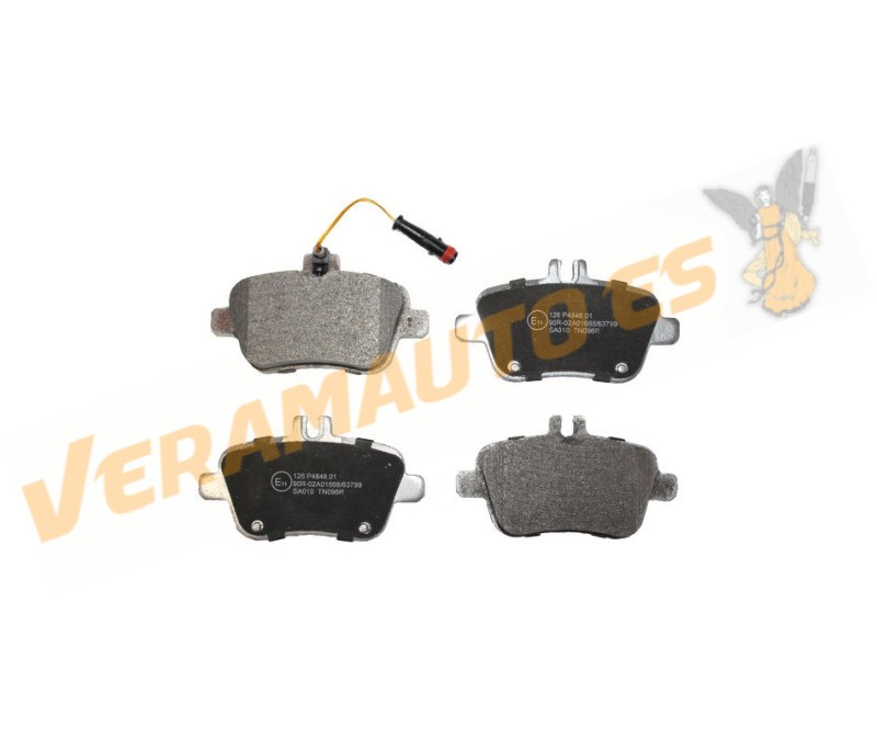 Brake Pads ABAKUS | Mercedes W176 W246 SLK | INFINITI Q30 | Rear Axle | TRW Brake System | OEM Similar to A0064202320