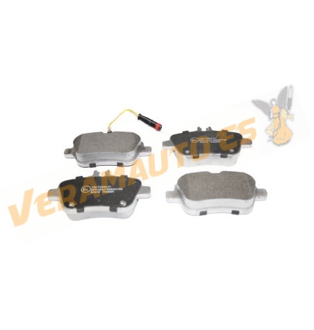 Brake Pads ABAKUS | Mercedes W176 W246 SLK | INFINITI Q30 | Rear Axle | TRW Brake System | OEM Similar to A0064202320