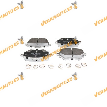 Brake Pads Citroen Berlingo C4 C4 Picasso DS4 | Peugeot 2008 208 3008 308 508 Partner | Rear Axle | OE 1612911480