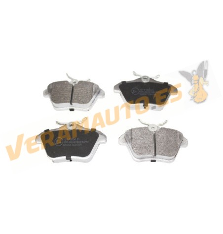 Brake Pads ABAKUS | Alfa Romeo 156 164 166 | Lancia Kappa | Rear Axle | TRW Brake Systems | OEM 9948577