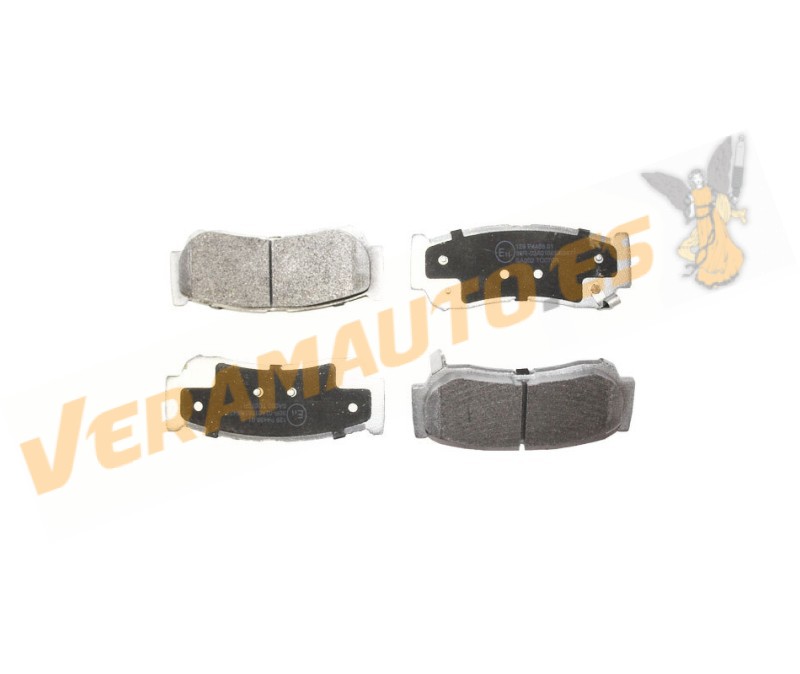 Brake Pads ABAKUS | Hyundai Santa Fe H1 | Rear Axle | Mando Brake System | OEM Similar to 583022BA20