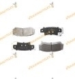 Brake Pads ABAKUS | Hyundai Santa Fe H1 | Rear Axle | Mando Brake System | OEM Similar to 583022BA20