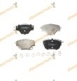 Brake Pads ABAKUS | Peugeot 308 3008 508 5008 | Citroen C4 C5 | Opel Astra L | Rear Axle | OEM 1609000980