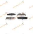 Brake Pads | Toyota Land Cruiser Sequoia Tundra | Lexus LX | Rear Axle | Not Prepared for Wear Indicator | OEM 446660161