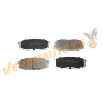 Brake Pads | Toyota Land Cruiser Sequoia Tundra | Lexus LX | Rear Axle | Not Prepared for Wear Indicator | OEM 446660161