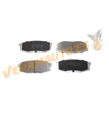 Brake Pads | Toyota Land Cruiser Sequoia Tundra | Lexus LX | Rear Axle | Not Prepared for Wear Indicator | OEM 446660161